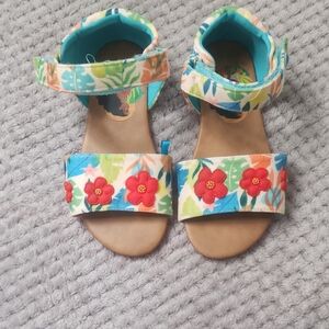 Colorful Floral Kids Sandals